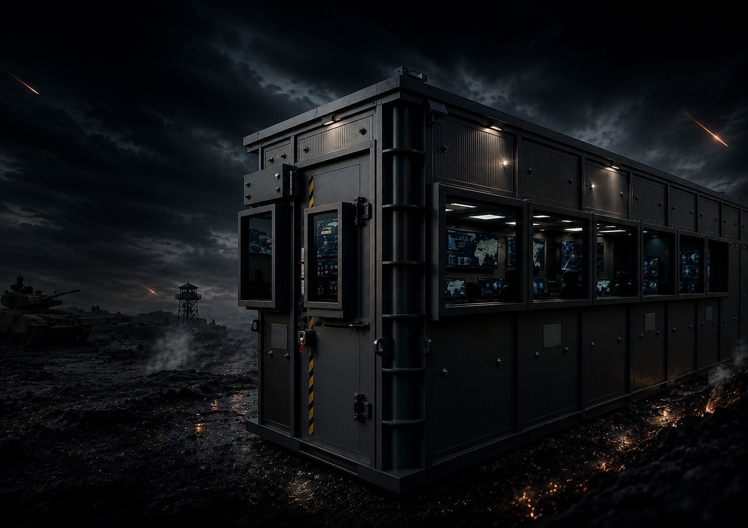 BULLETPROOF COMMAND CENTERS