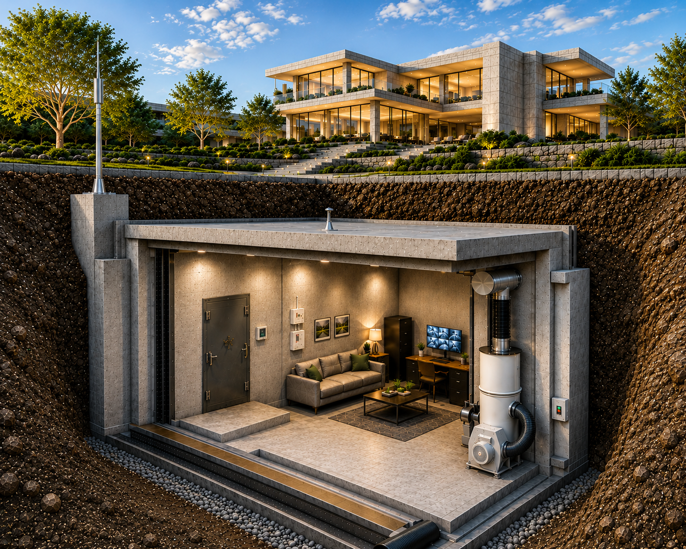 READY-MADE BUNKER