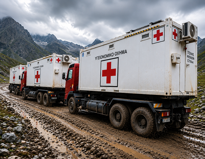MOBILE MEDICAL CABINS
