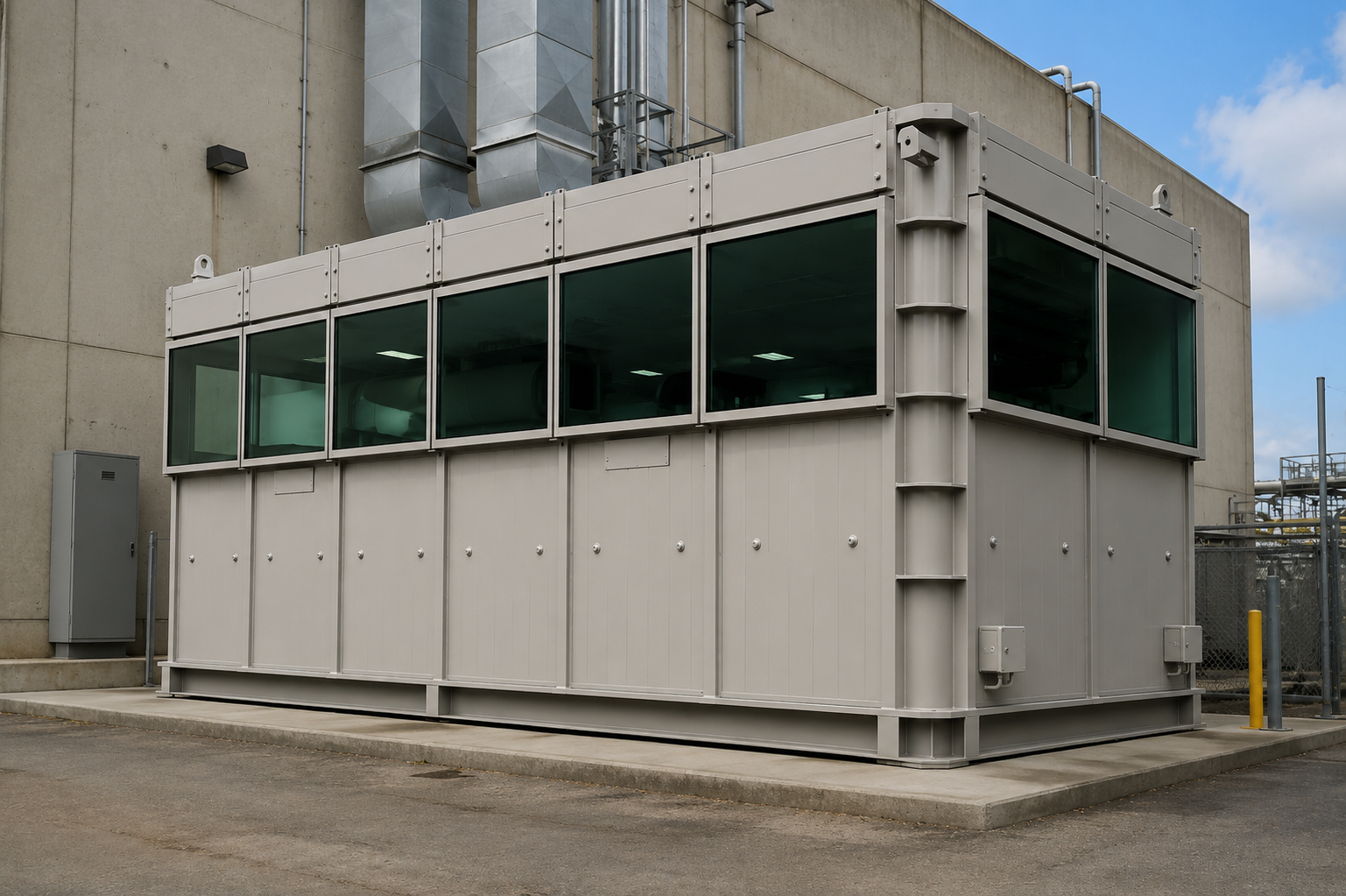 Bulletproof Security Cabins